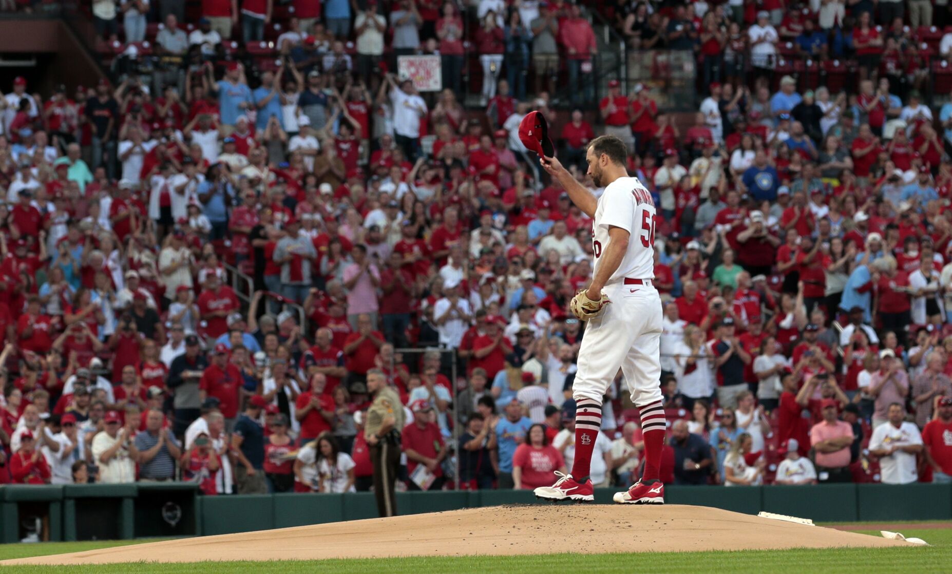 Cardinals, Brewers at Busch
